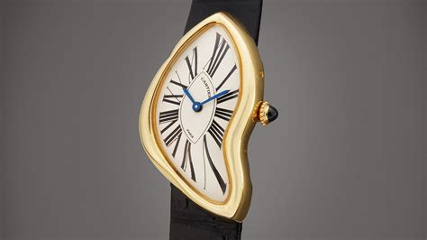 cartier distorted watch